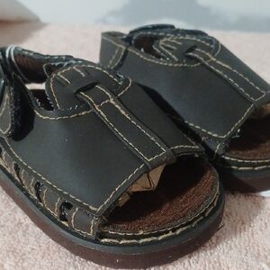 Brown Infant Sandals